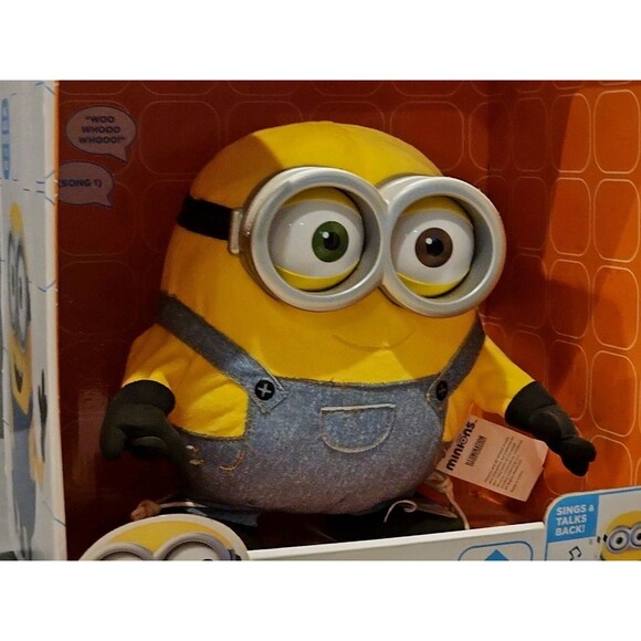 NEW Minions Movie Sing 'N Dance BOB Interactive Minion Thinkway Toys NIB - Picture 3 of 16
